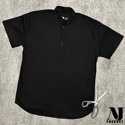 پیراهن مشکی پوپلین