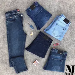 شلوار جین کلاسیک فاق بلند