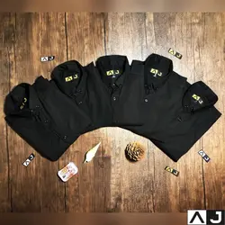 پیراهن پوپلین مشکی