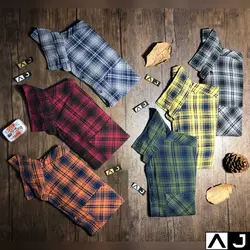 پیراهن چهارخانه کلاسیک