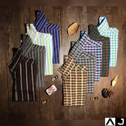 پیراهن کلاسیک اندیگو