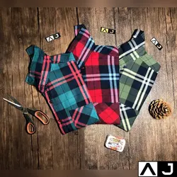 پیراهن کلاسیک تمام پنبه