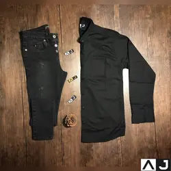 پیراهن مشکی تترون اعلاء