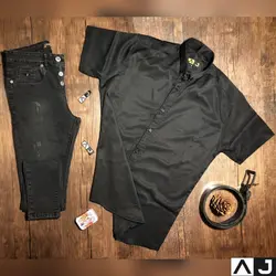 پیراهن مشکی کشی