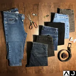 شلوار لی راسته اسپرت