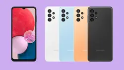 گوشی سامسونگ A13 حافظه۶۴ رم4 (ویتنام)همرا با شارژر