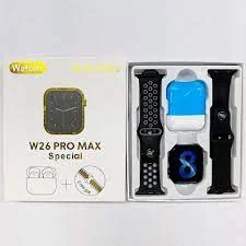 ساعت هوشمند w26 pro max به همراه ایرپاد