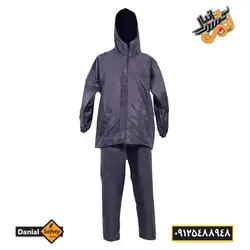 کاپشن و شلوار خزدار مشکی