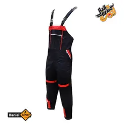 لباس کار دوبنده مدل دانیال مشکی قرمز