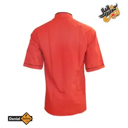 لباس کار آشپزی رنگ قرمز
