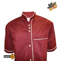 روپوش آشپزی رنگ زرشکی