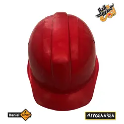 کلاه ایمنی کاترپیلار مدل دانیال رنگ قرمز