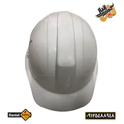 کلاه ایمنی کاترپیلار مدل دانیال رنگ سفید