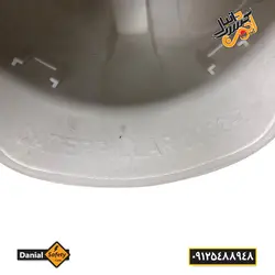 کلاه ایمنی کاترپیلار مدل دانیال رنگ سفید