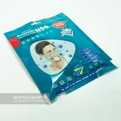 ماسک تنفسی نانویی N99 سوپاپ‌دار گرین‌لایف - FFP3 (دارای فیلتر کربن فعال - مدل کش پشت‌‌سر)