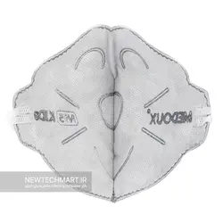 بسته ۳۰ عددی ماسک تنفسی N95 کودکان بدون سوپاپ مداکس (دارای فیلتر کربن فعال) - رده سنی ۳ تا ۱۰ سال