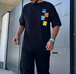 تیشرت لانگ استیکر