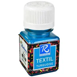 رنگ پارچه روبنس  فیروزه ای 60 میل