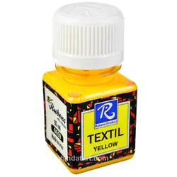 رنگ پارچه روبنس  زرد 60 میل