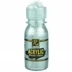 رنگ اکریلیک روبنس نقره ای متالیک 60 میل