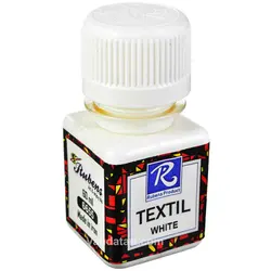 رنگ پارچه روبنس  سفید 60 میل