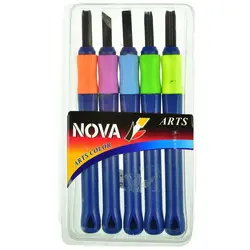 مغار 5 عددی دسته پلاستیکی مدل NOVA