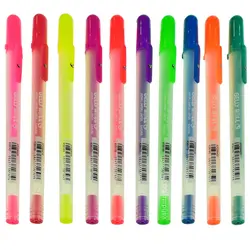 روان نویس ساکورا ژله ای 10 رنگ مدل moonlight