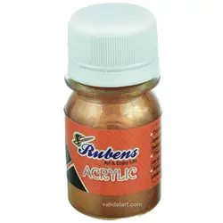 رنگ اکریلیک 30 میل متالیک مسی روبنس