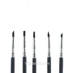 قلم سیلیکونی ریز مجموعه 5 عددی