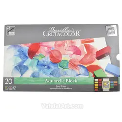 آبرنگ 20 رنگ کرتاکالر مدل Aquarelle Block