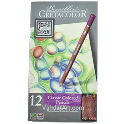 مداد رنگی 12 رنگ کرتاکالر مدل 27012
