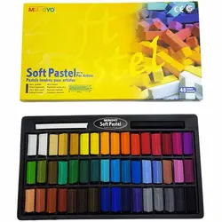 پاستل گچی 48 رنگ کوتاه مانگیو
