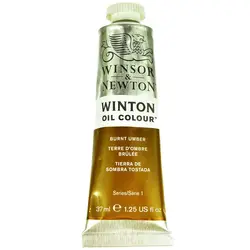 رنگ روغن وینزور BURNT UMBER 3 حجم 37 میلی لیتر