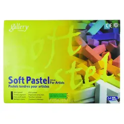 پاستل گچی 64 رنگ کوتاه گالری مدل Wildtulip