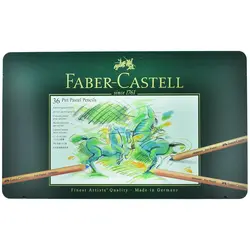 پاستل مدادی 36 رنگ فابر کاستل مدل Pitt Pastel