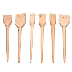 قلم پارویی چوبی مجموعه 6 عددی