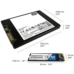 اس اس دی WD Blue 3D NAND Sata M.2 2280 2TB