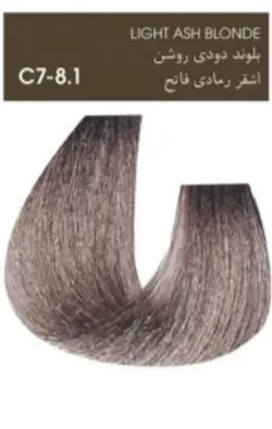 رنگ موی آلبورا ALBURA شماره C7-8.1 بلوند دودی روشن-مانیزگروپ