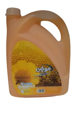 خرید شامپو چهار لیتری مدل موبان عسل - مانیز گروپ