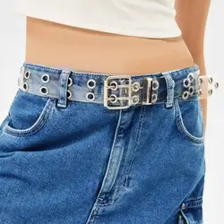 کمربند دو پانچ شفاف شیشه ای