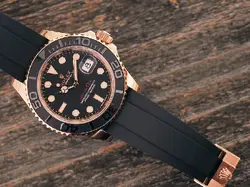 ساعت رولکس یاخ مستر بند سیلیکون رابر ( Yakh-Master rolex)