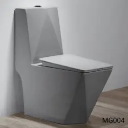 توالت فرنگی لوکس طوسی مات مدل MG004