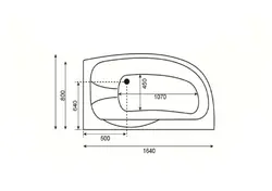 جکوزی badab باداب مدل BA-101 سایز 164*84*60