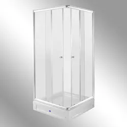 كابين دوش سنی پلاستیک مدل سوفیا (سایز 90*90*200)