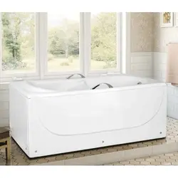 وان حمام سنی پلاستیک مدل اطلس (سایز 70*150)