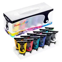 ست اکریلیک پنتل 12 رنگ