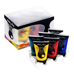 ست اکریلیک پنتل 6 رنگ