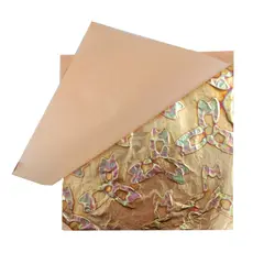 ورق طلا و مس طرحدار