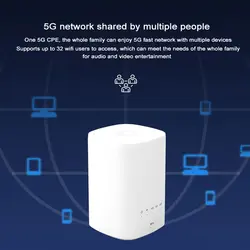 مودم روتر سیم کارتی 4G/5G از شرکت ZTE مدل ZLT X21 دست دوم