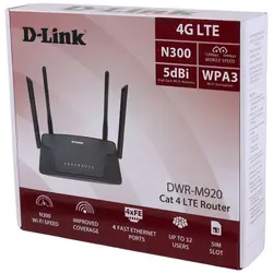 مودم سیم کارتی 4G LTE بی سیم N300 دی لینک مدل DWR-M920 ورژن جدید